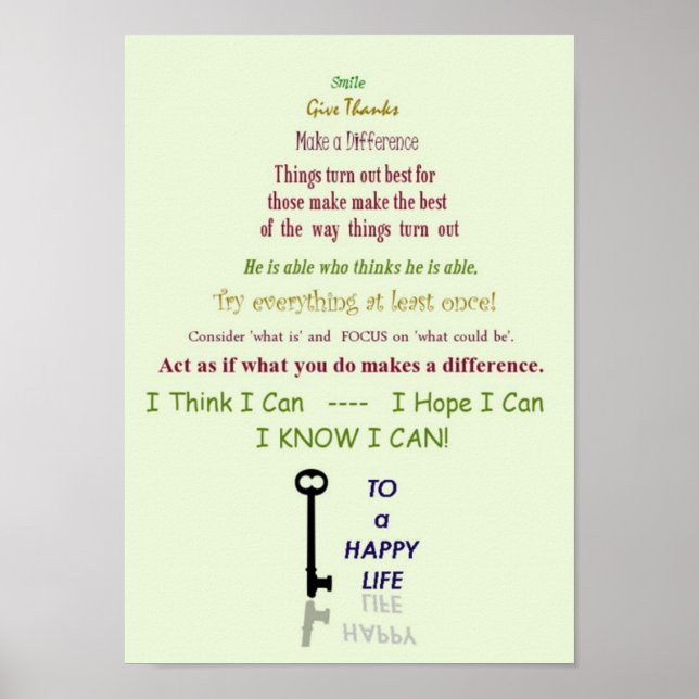 Poster de Happy Life (Devant)