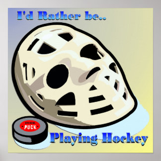 Poster de hockey