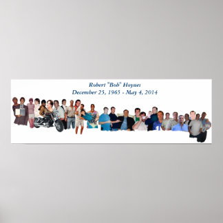 Poster de hommage Robert Hoynes