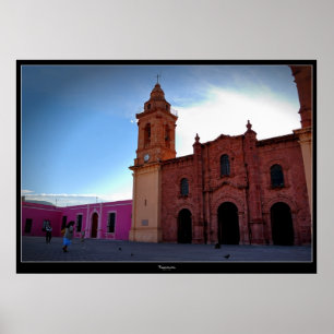 Poster de Huajuapan Oaxaca Chatedral