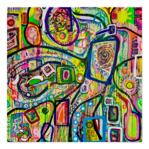 Poster de huit Martinis parfaits