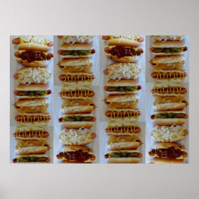 Poster de J&G Texas Weiner Hot Dog (Devant)