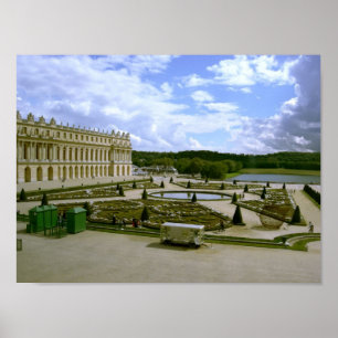 poster de jardin du château de versailles
