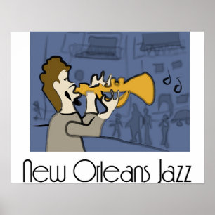 Poster de Jazz de la Nouvelle-Orléans