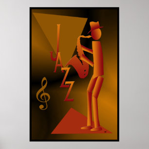 Poster de Jazz Man Imprimer