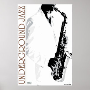 Poster de jazz souterrain