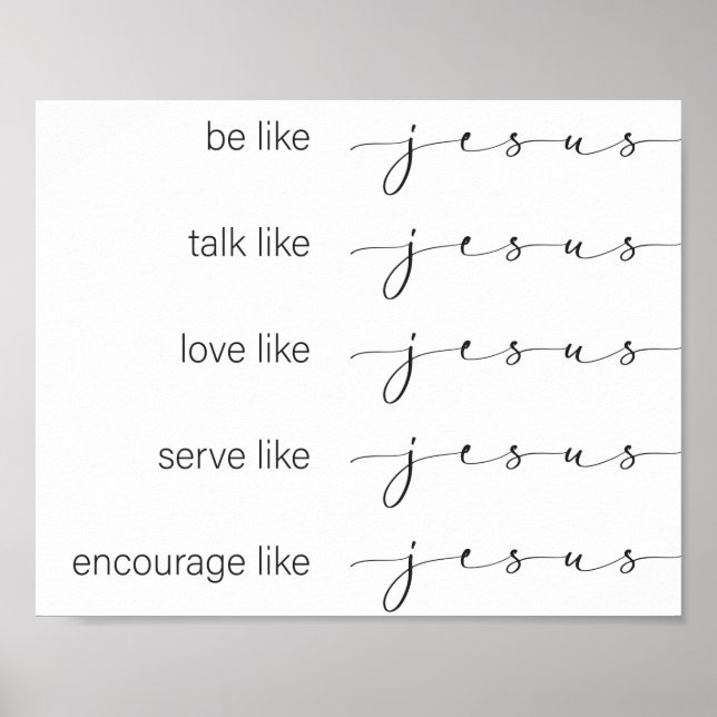 Poster de Jésus (Devant)