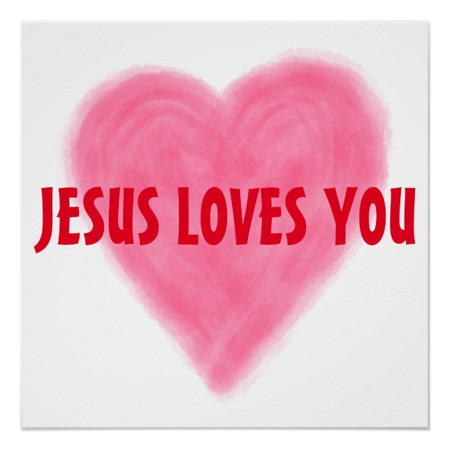 Poster de JESUS LOVES YOU (Devant)