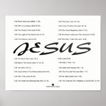 Poster de Jesus The Great I AM