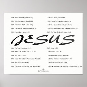 Poster de Jesus The Great I AM