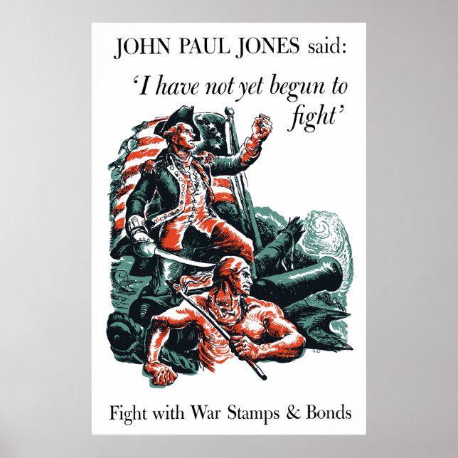 Poster de John Paul Jones 2ÈME GUERRE MONDIALE (Devant)