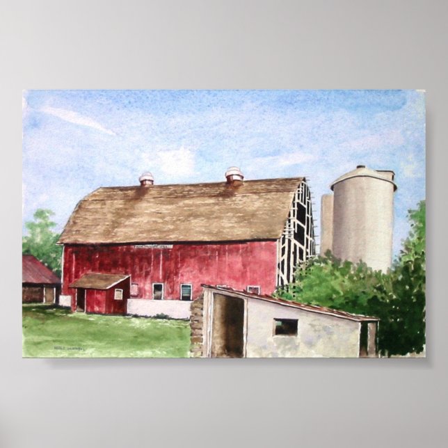 Poster de John Trescher Barn (Devant)