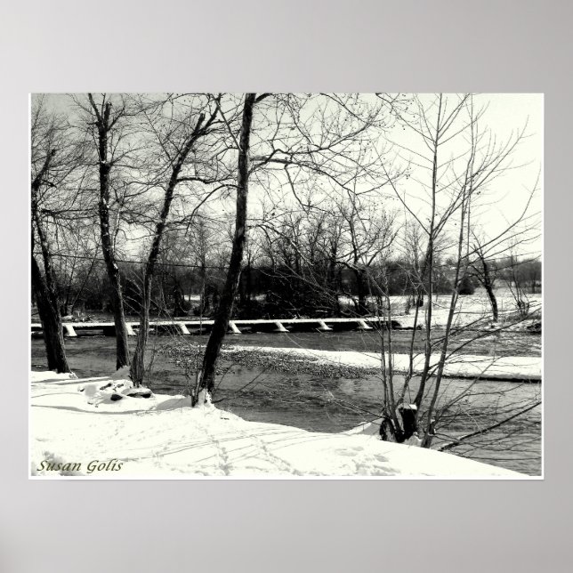 Poster de Joplin Missouri Shoal Creek Bridge (Devant)