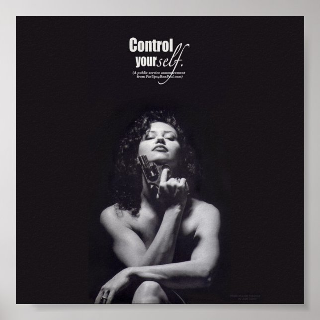 Poster de Juliet "Control YourSelf" Pin-ups (Devant)