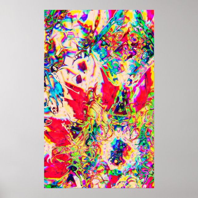 Poster de Kaleidoscope psychédélique (Devant)