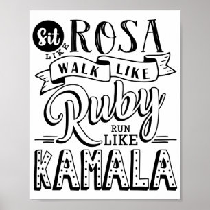 Poster de Kamala Harris Vice-président élu