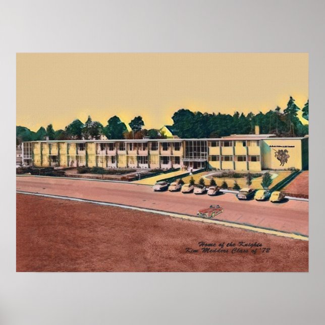 Poster de Karlsruhe American High School, Allemagn (Devant)