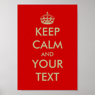 Poster de Keep calm