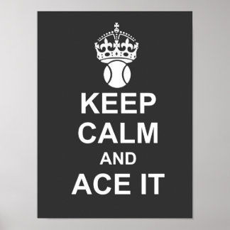 Poster de Keep Calme and Ace It