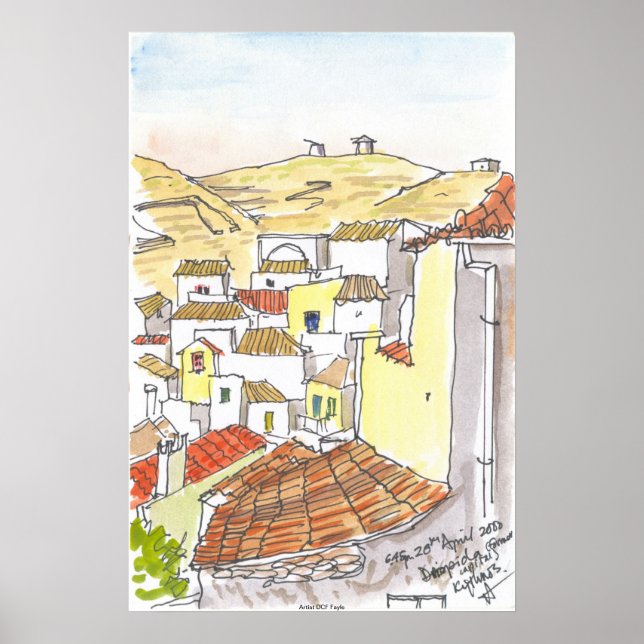 Poster de Kythnos Grèce (Devant)