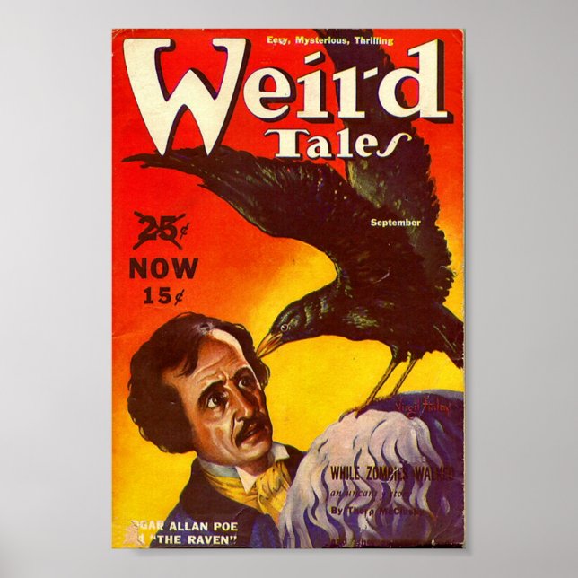 Poster de la bande dessinée Weird Tales Septembre4 (Devant)