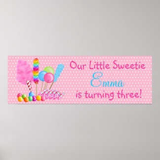 Poster de la bannière Wonderland Sweets