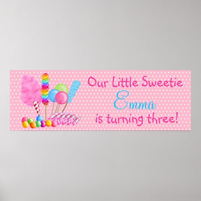Poster de la bannière Wonderland Sweets (Devant)