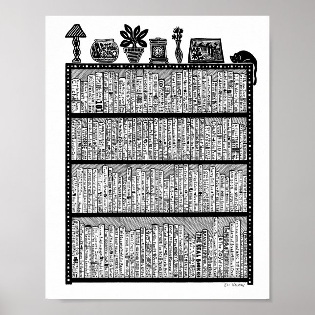 Poster de la bibliothèque (Devant)