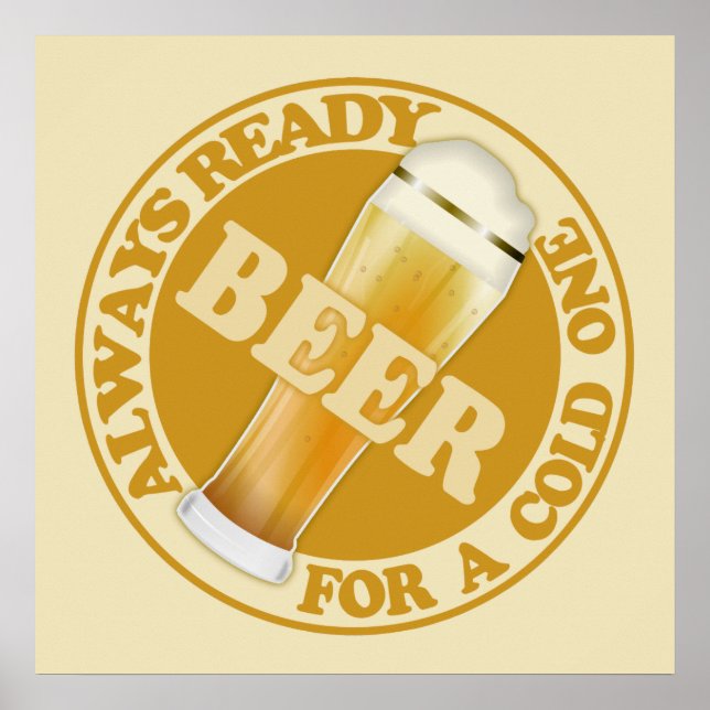 poster de la BIÈRE (Devant)