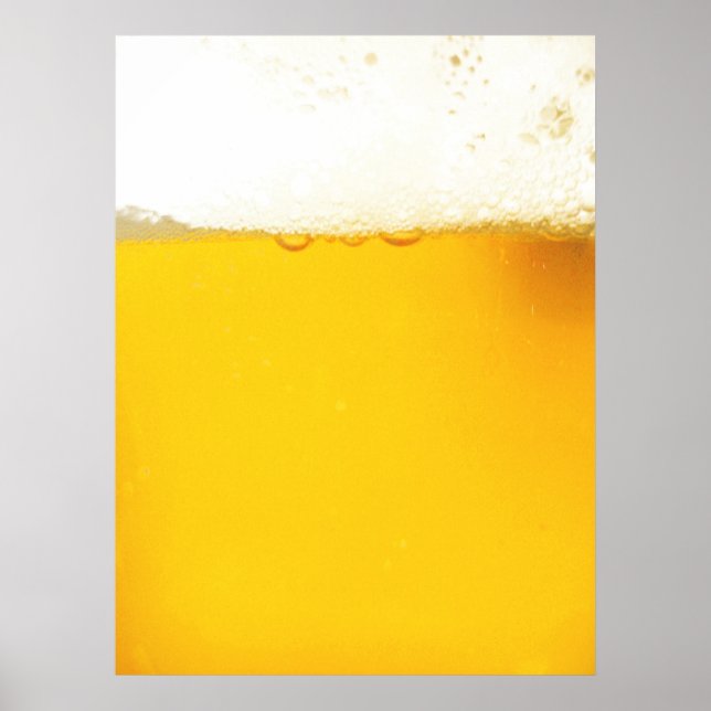 Poster de la bière cool (Devant)