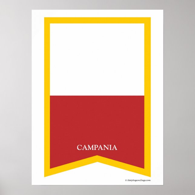 Poster de la Campania Naples Italie (Devant)