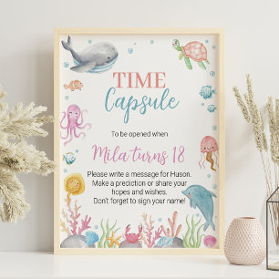 Poster de la capsule d'anniversaire du Sea Pastel