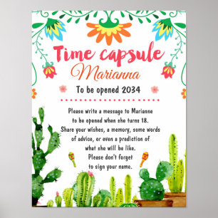 Poster de la Capsule Temps Fiesta mexicaine