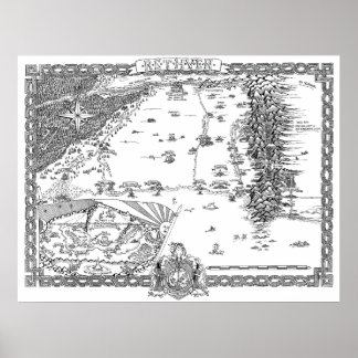 Poster de la carte du seigneur de nuit blanc Garon
