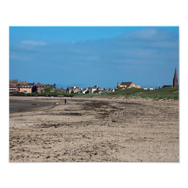 Poster de la carte postale Troon Beach Scotland Ph (Devant)