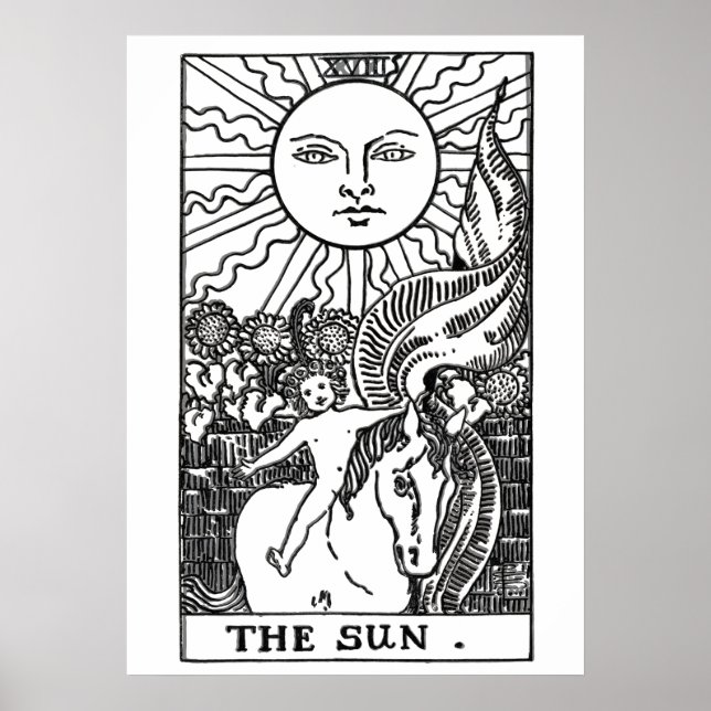 Poster de la carte Sun Tarot (Devant)