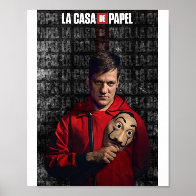 Poster de la casa de papel (Devant)