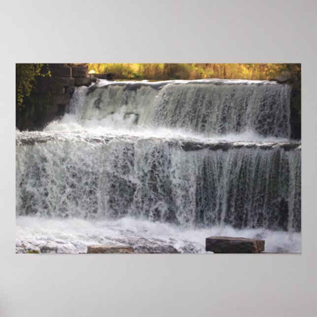 Poster de la cascade (Devant)
