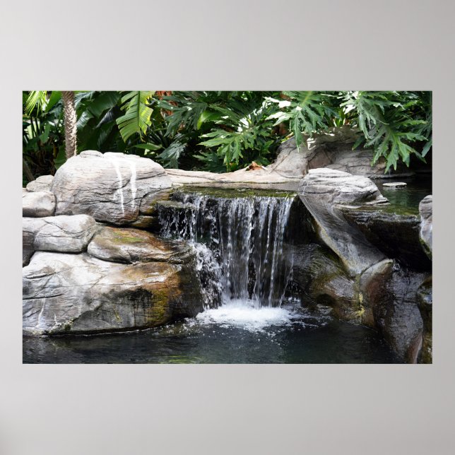 Poster de la cascade (Devant)