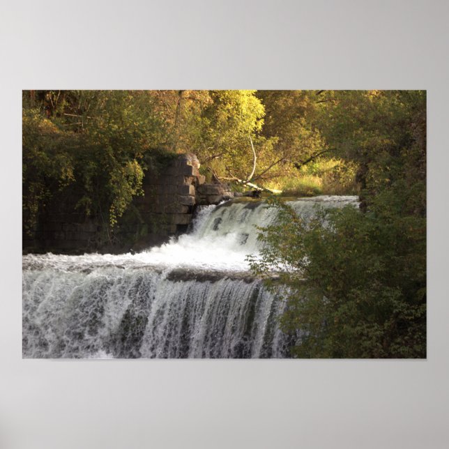 Poster de la cascade (Devant)