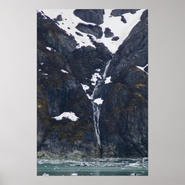 Poster de la cascade de Glacier Bay 2 (Devant)