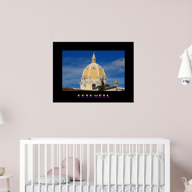 Poster de la cathédrale de San Pedro à Carthagène (Pépinière 2)