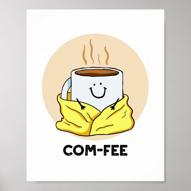 Poster de la chaudière à café Comfy (Devant)