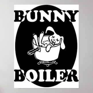 Poster de la chaudière Bunny