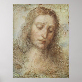 Poster de la cheffe du Christ Leonardo da Vinci
