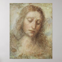 Poster de la cheffe du Christ Leonardo da Vinci