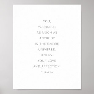 Posters Affiches Citations De Bouddha Zazzle Fr