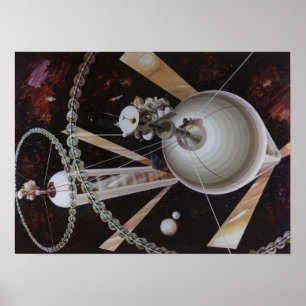 Poster de la colonie spatiale