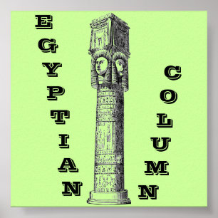 Poster de la colonne égyptienne