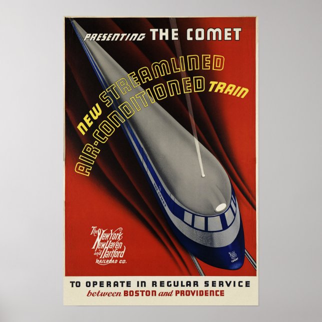 Poster de la COMET Boston & Providence Vintage Rai (Devant)